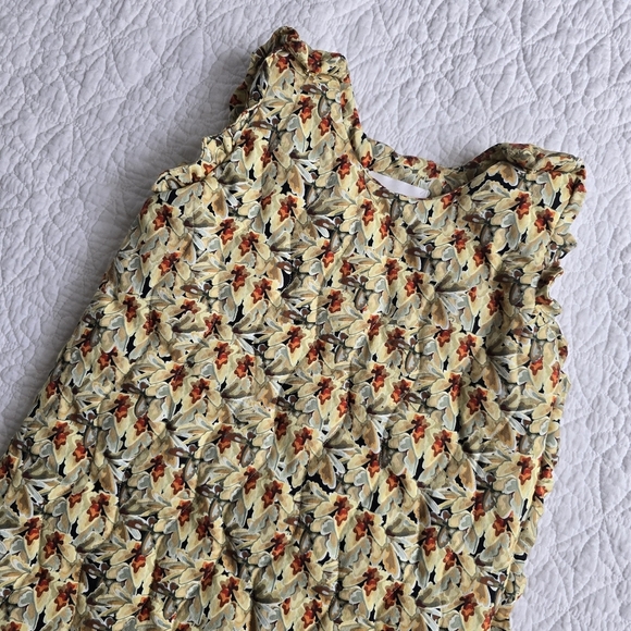 Kika Vargas Baby Quilted Ruffle Edge Floral Print Sleep Sack Wearable Blanket - Picture 3 of 14